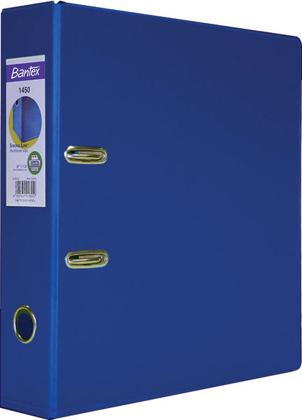 Bantex Pvc Lever Archive File 70mm Blue A4