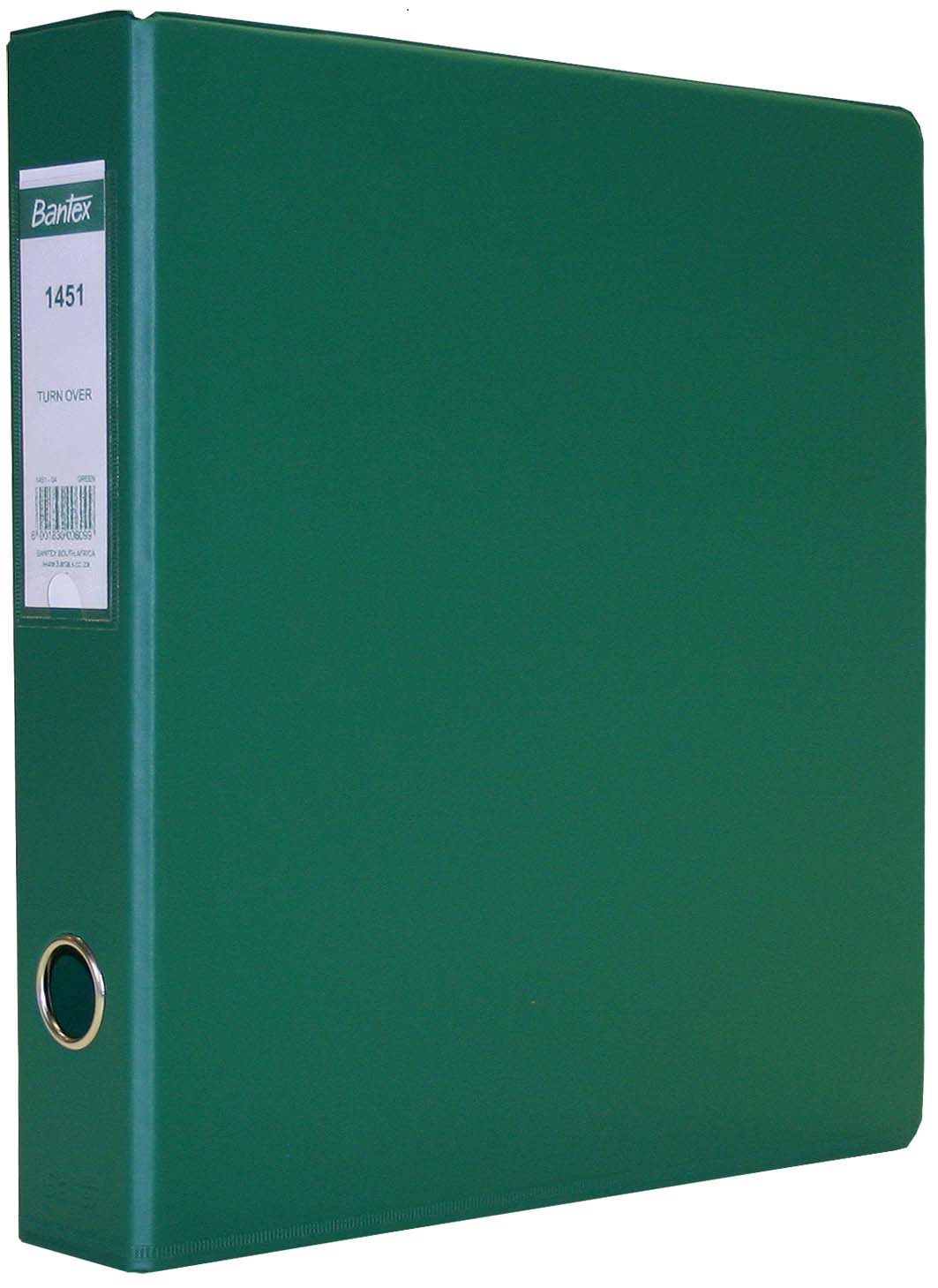 Bantex Pvc Lever Archive File 40mm Green A4 - Image 1
