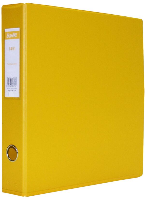 Bantex Pvc Lever Archive File 40mm Yellow A4