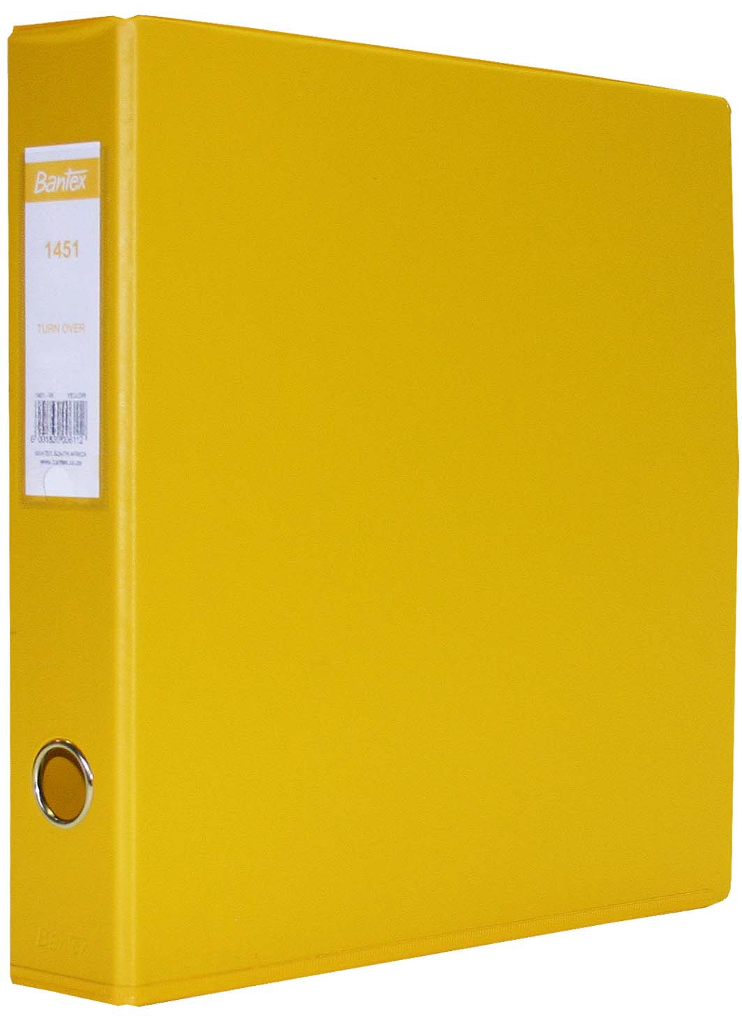 Bantex Pvc Lever Archive File 40mm Yellow A4 - Image 1