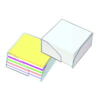 Bantex Half Memo Cube And Refills 45mm
