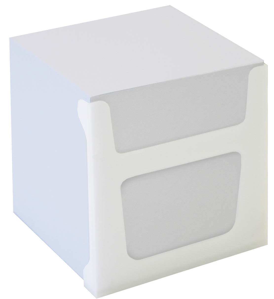 Bantex Full Memo Cube and Refills White 90mmx90mm - Image 1