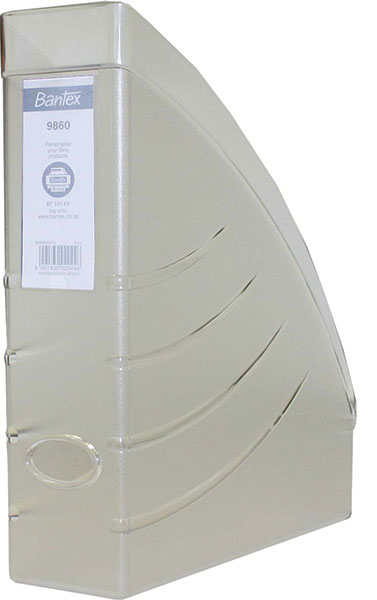Bantex A4 Optima Magazine Filing Box 70mm Clear