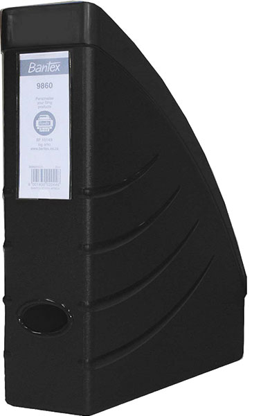Bantex A4 Optima Magazine Filing Box 70mm Black