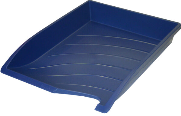 Bantex Optima Letter Trays And Risers Blue