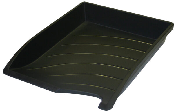 Bantex Optima Letter Trays And Risers Black