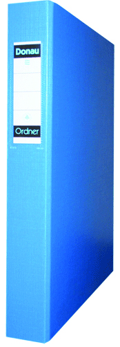 DONAU A4 Polypropylene 2d Ring Binder 30mm Blue
