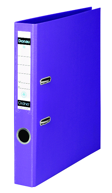 DONAU A4 Polypropylene 2d Ring Binder 30mm Violet