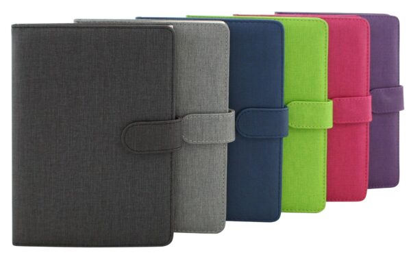 CTP DONAU A5 Linen Notebooks/Journals Black 192 Page