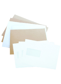 Env C5 Merpak Opague P&S White 500Pk