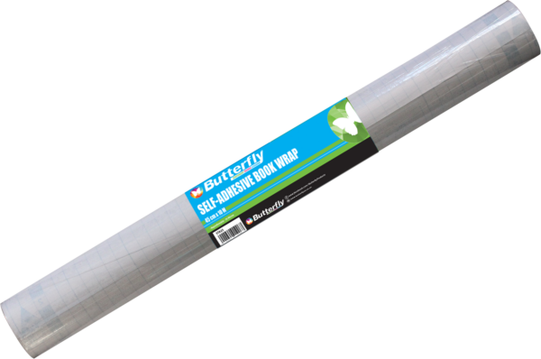 Butterfly Self-Adhesive Rolls Clear 450mmx10m 70 Micron