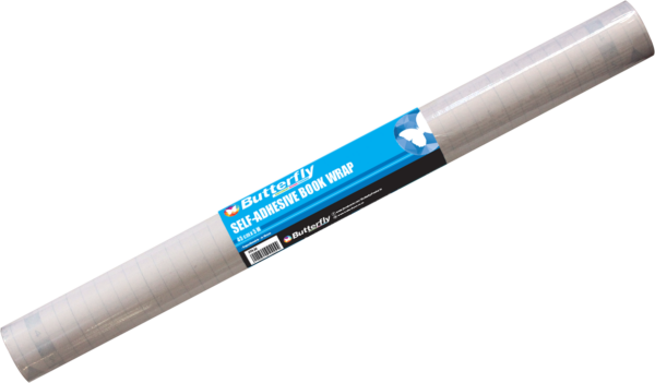 Butterfly Self-Adhesive Rolls Clear 450mmx5m 70 Micron