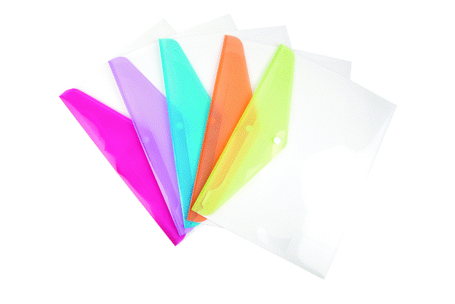 Carry Folder With Colour Flap A4 - Image 1