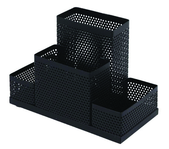 Kenzel Mesh Steel Desk Range Black MESH STEEL DESK RANGE