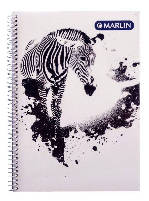 Marlin Spiral Bound Polypropylene Cover Notebooks A5
