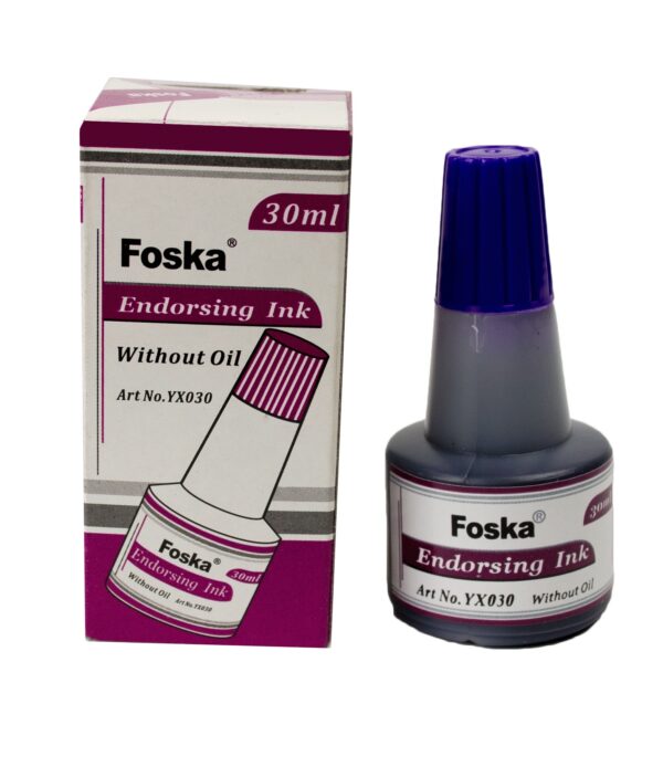 Foska Endorsing Ink Violet 30ml
