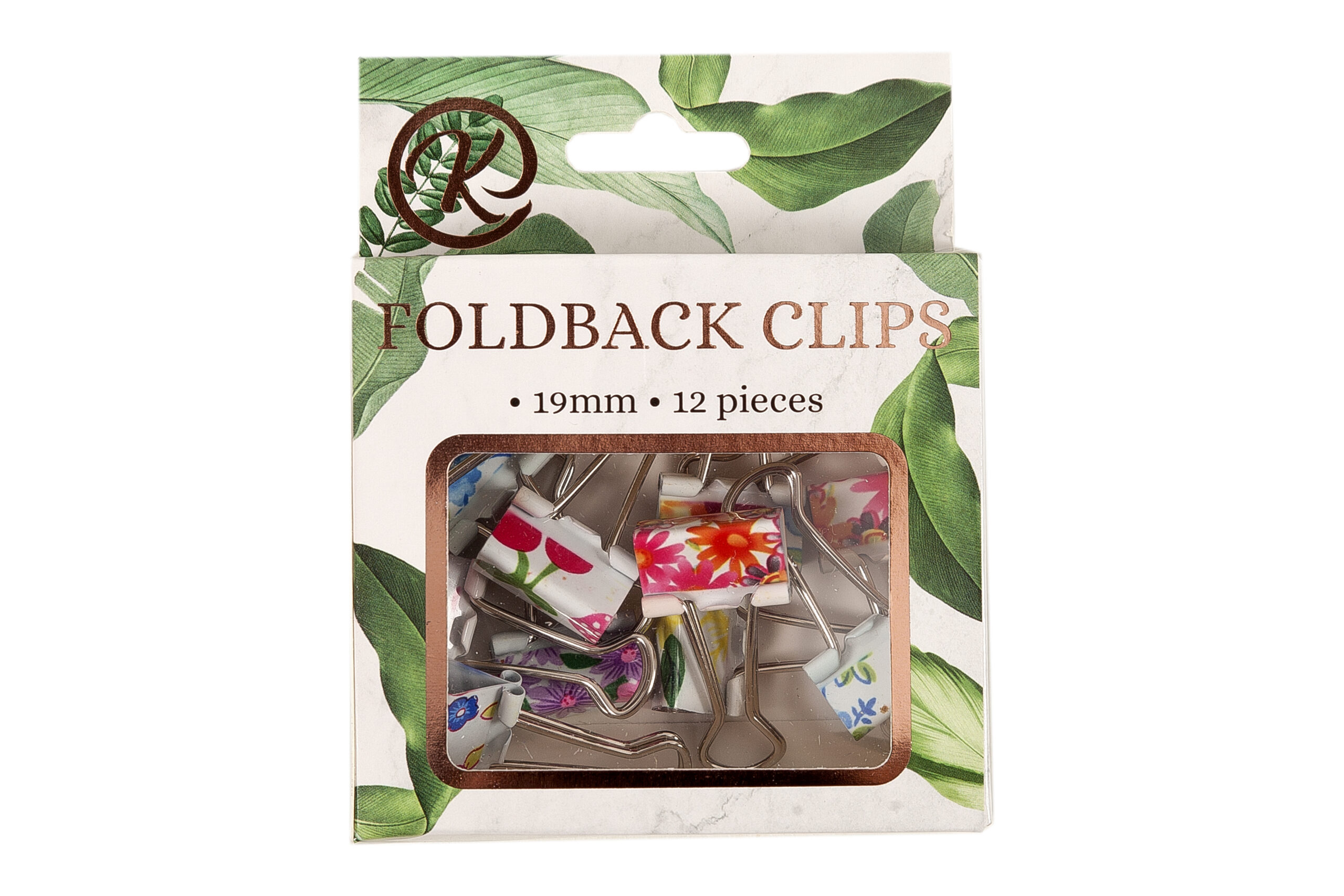Kenzel Foldback Clips 19mm Assorted 12 Pack - Image 1