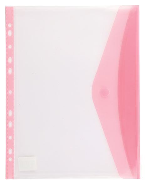 Kenzel A4 Fileable Pocket File Red