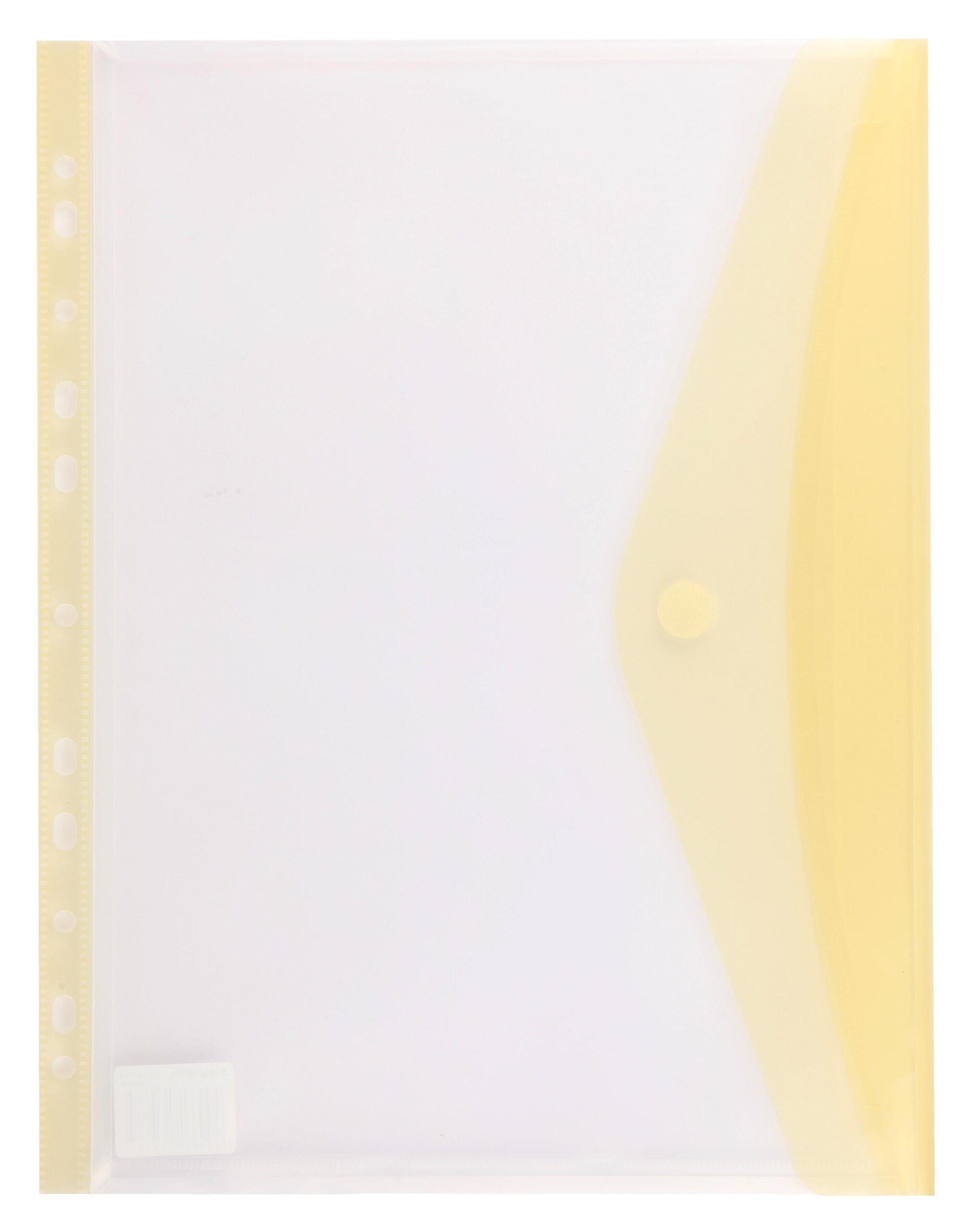 Kenzel A4 Fileable Pocket File Yellow - Image 1