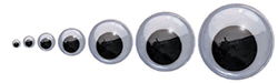 Dala Googley Eyes 12mm 30 Pack