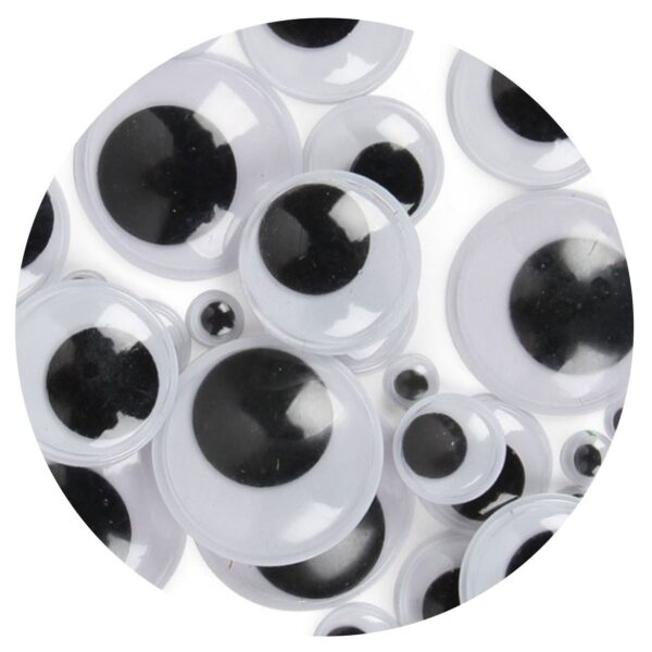 Dala Googley Eyes Assorted 50 Pack