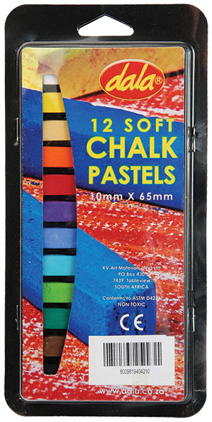 Dala Soft Chalk Pastels 12 Pack