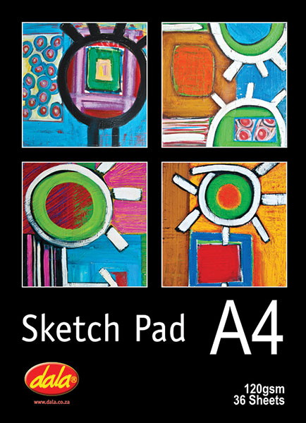 Dala Sketch Pad A4 120gsm 36 Sheets