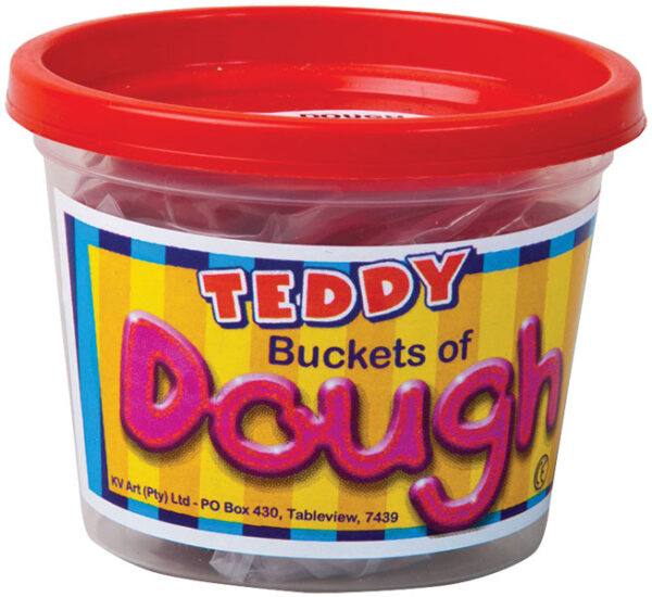 Teddy Playdough 500g Assorted