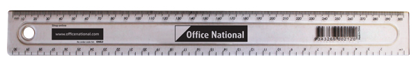 ON Plastic Rulers Clear