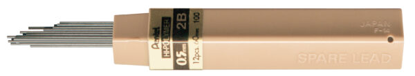 Pentel Leads For Clutch Pencils 0.5mm 2B