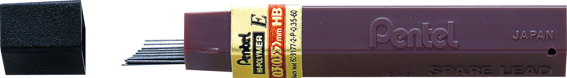 Pentel Leads For Clutch Pencils 0.3mm HB - Image 1