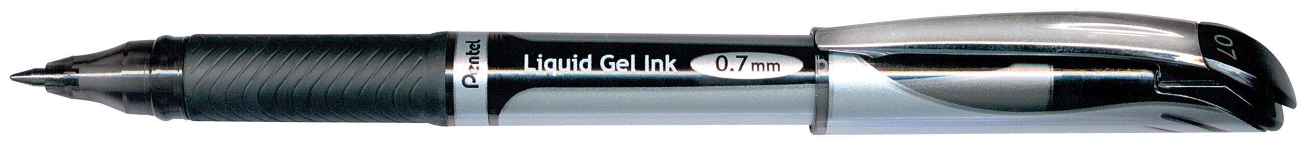 Pen RB Pentel Energel MTip Fine Blk - Image 1