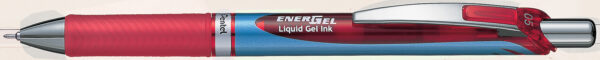 Pen RB Pentel Energel Retr 0.5 XFine Red