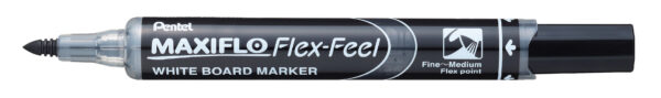 Pentel Maxiflo "flex-feel!" Whiteboard Marker Black 2.3mm