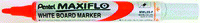 Pentel Maxiflo "pump-it!" Whiteboard Markers Orange 4.0mm