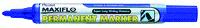 Pentel Maxiflo Nlf50 "pump-it!" Permanent Marker Blue 4.5mm