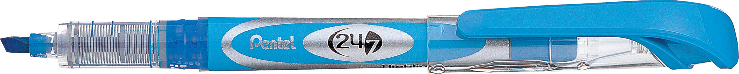 Pentel 24/7 Highlighter Blue 1mm - Image 1