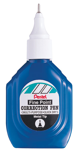 Pentel Correction Pens Blue 18ml