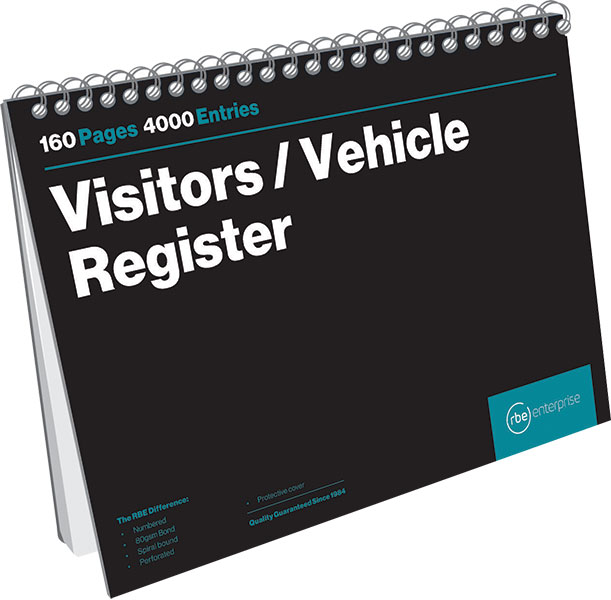 RBE Security Access Control Books 80gsm A4 - Image 1