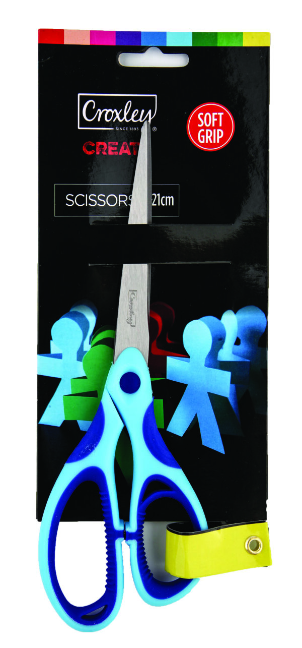 CROXLEY Scissors Blue 21cm
