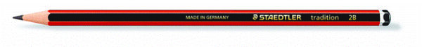 Staedtler Tradition Black Lead Pencils 2B