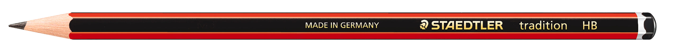 Staedtler Tradition Black Lead Pencils HB - Image 1