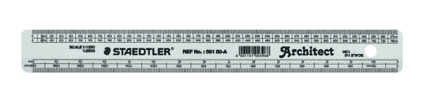 Staedtler Flat Scale Rulers Assorted 30cm