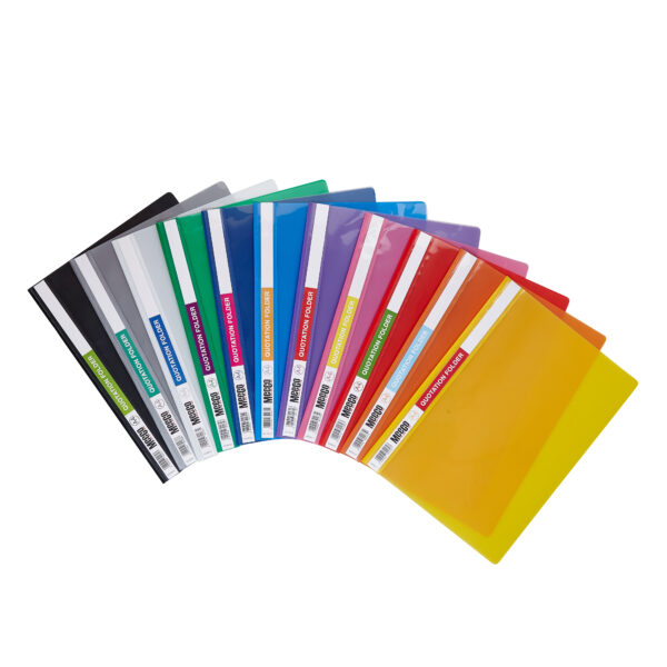 Meeco Econo Quotation Folders Green A4