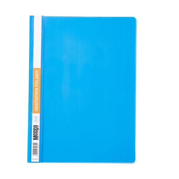 Meeco Econo Quotation Folders Light Blue A4