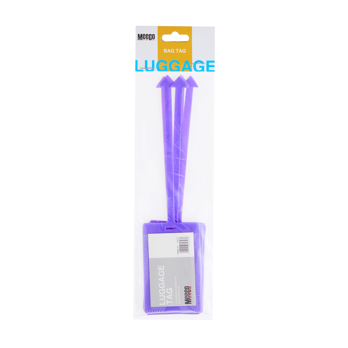 Luggage Tags Meeco Violet - Image 1