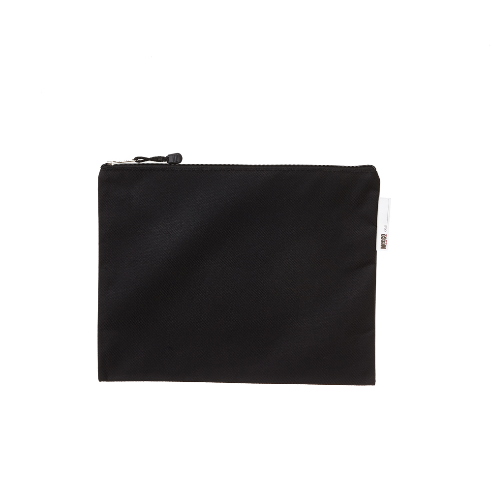 Meeco Nylon Book Bags A4 Black - Image 1
