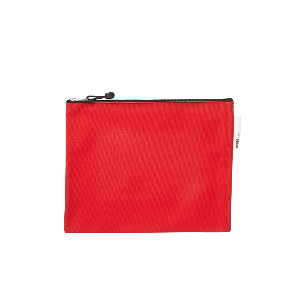 Meeco Nylon Book Bags A4 Red - Image 1