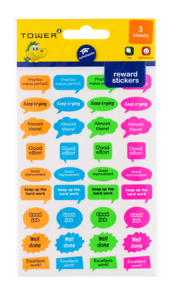 Tower Teachers Stickers and Star Ranges