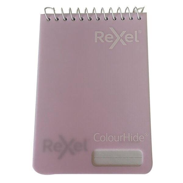 Rexel Colourhide Pocket Notebooks Pastel Purple 96 Pack